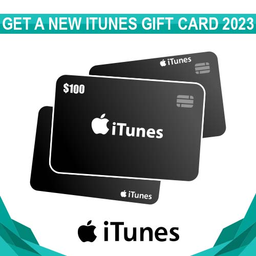 Get a new iTunes gift card 2023