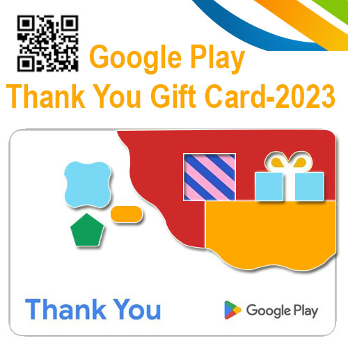 Google Play Thank You Gift Card